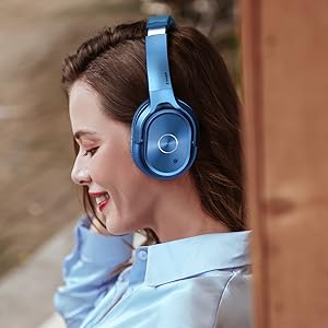 zihnic ANC 919 Blue Bluetooth headphone