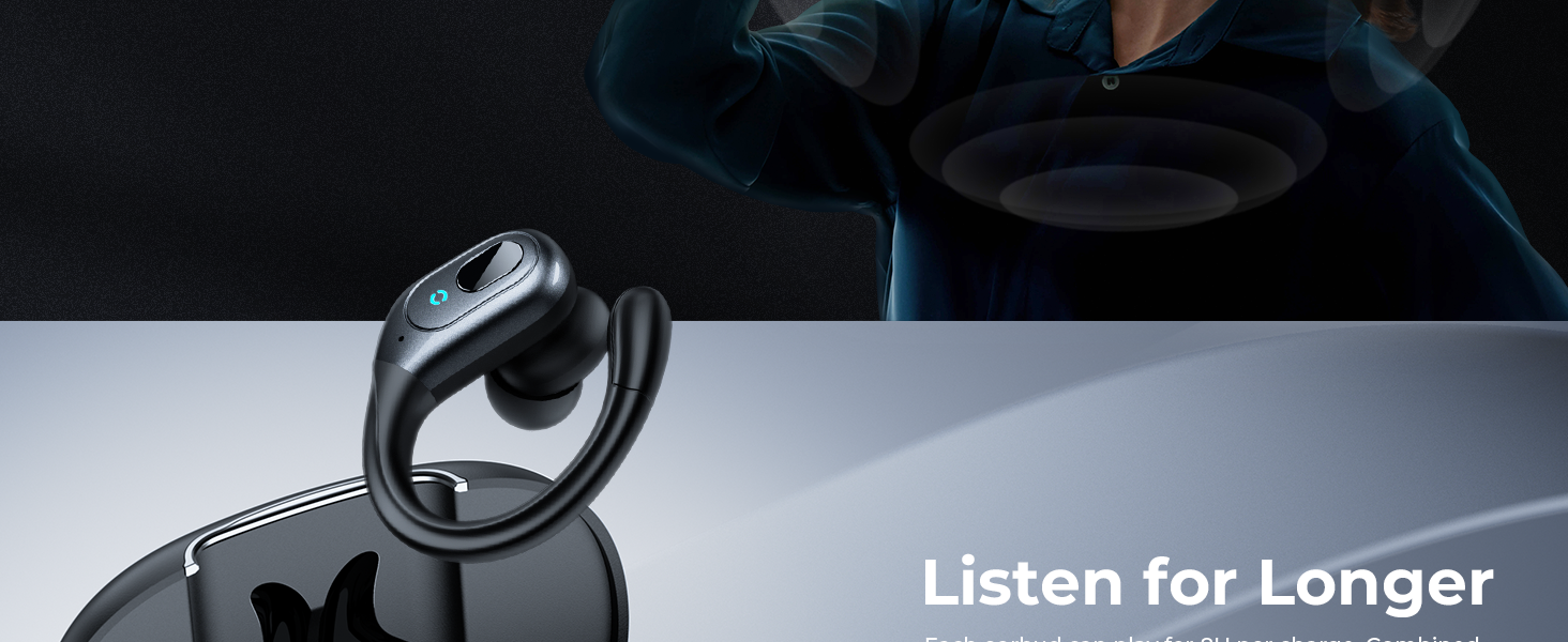wireless earbuds bluetooth headphones